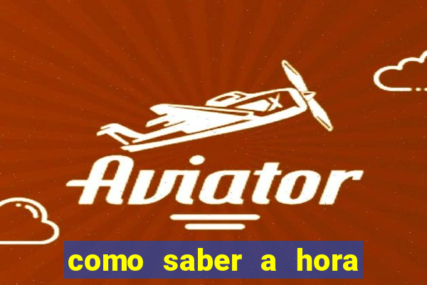 como saber a hora certa de apostar no aviator