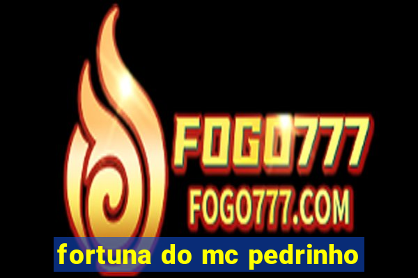 fortuna do mc pedrinho
