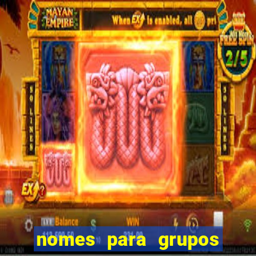 nomes para grupos de amigos cachaceiros