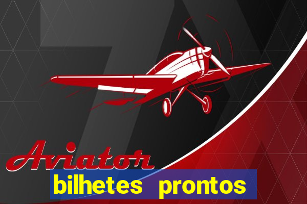 bilhetes prontos apostas esportivas