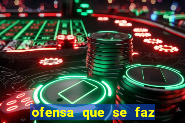 ofensa que se faz a alguem injuria codycross