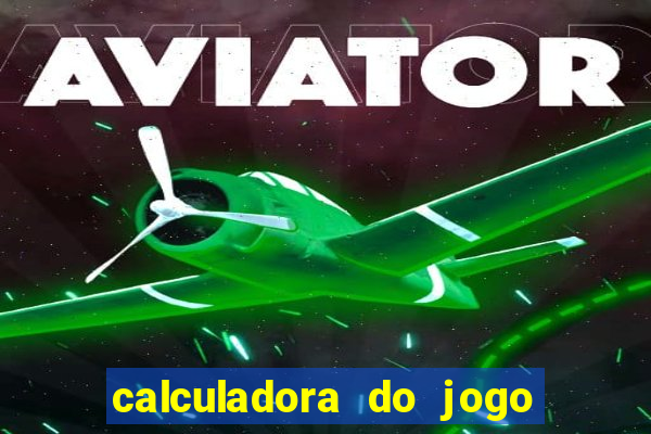 calculadora do jogo do bicho