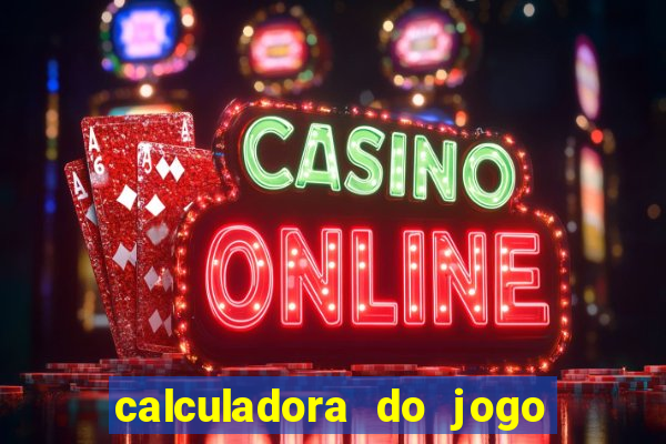 calculadora do jogo do bicho
