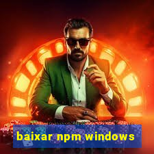 baixar npm windows