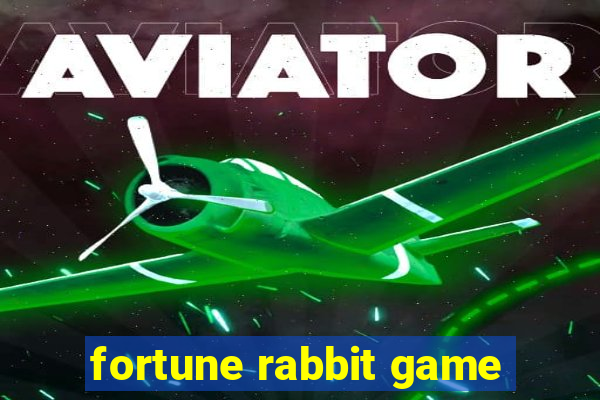 fortune rabbit game