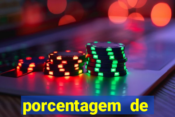 porcentagem de jogos pagantes slots