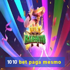 1010 bet paga mesmo