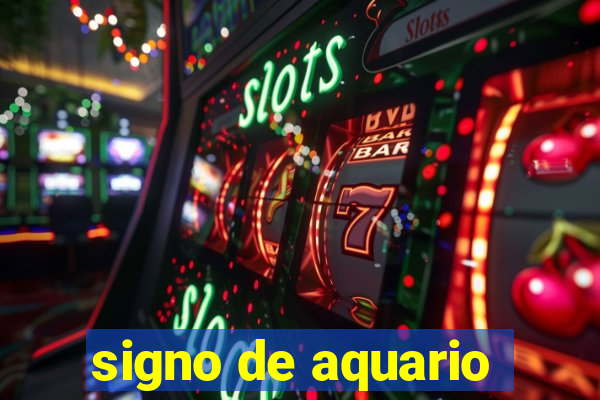 signo de aquario
