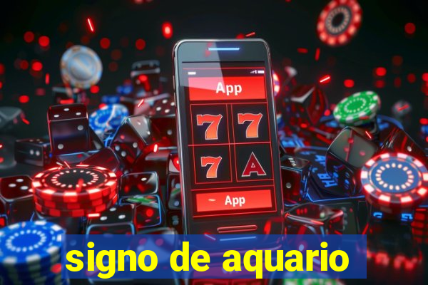signo de aquario