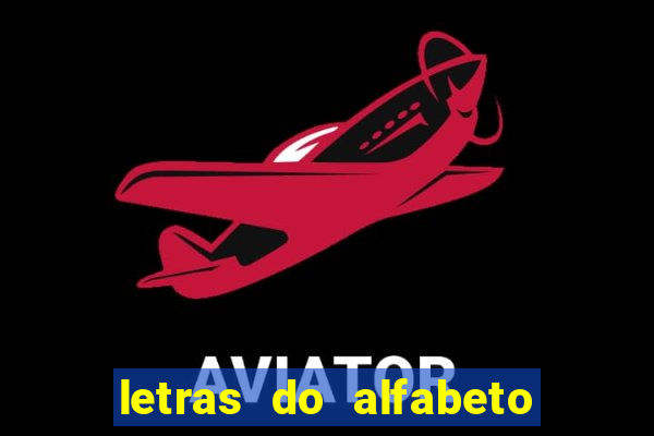 letras do alfabeto personalizadas para imprimir