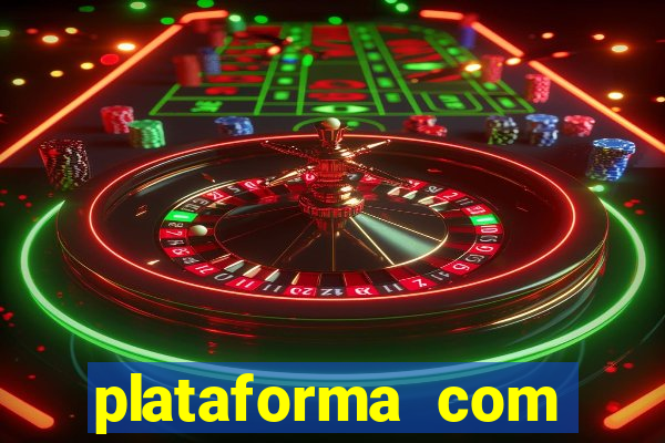 plataforma com porcentagem de ganhos
