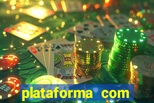 plataforma com porcentagem de ganhos