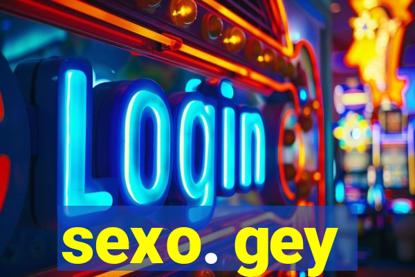 sexo. gey