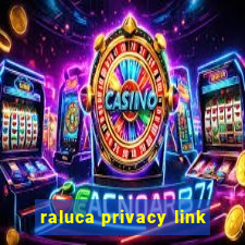 raluca privacy link