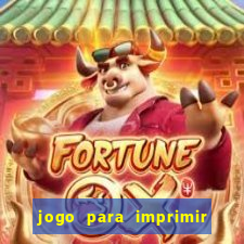 jogo para imprimir e montar
