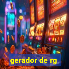 gerador de rg