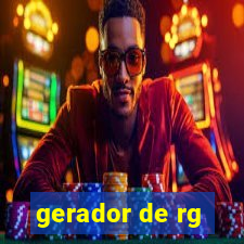 gerador de rg