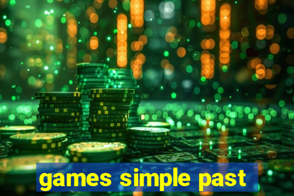 games simple past