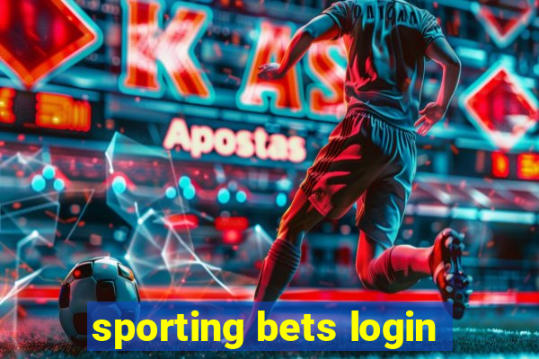 sporting bets login