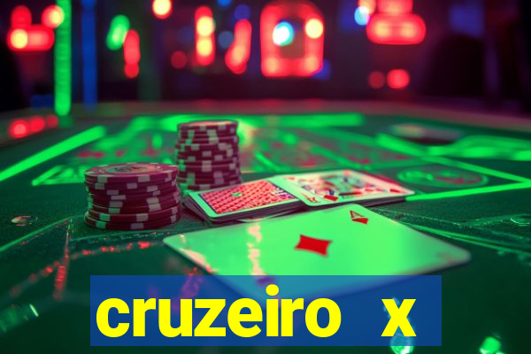 cruzeiro x corinthians palpite