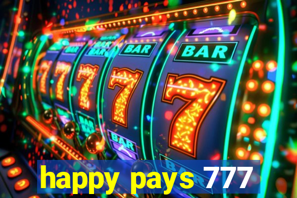 happy pays 777