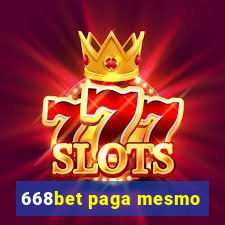 668bet paga mesmo