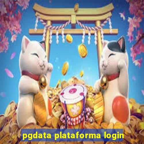 pgdata plataforma login