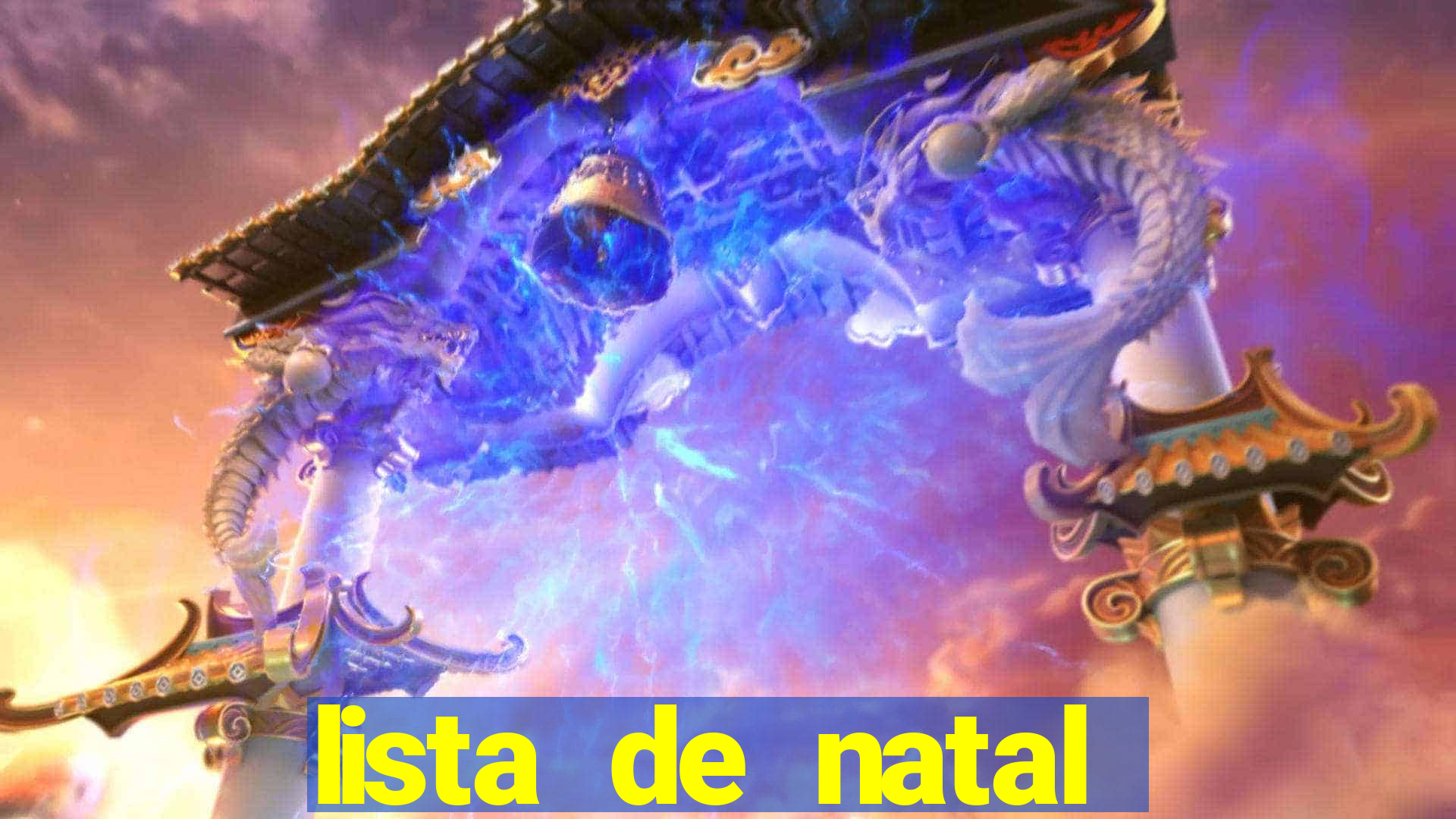 lista de natal para imprimir