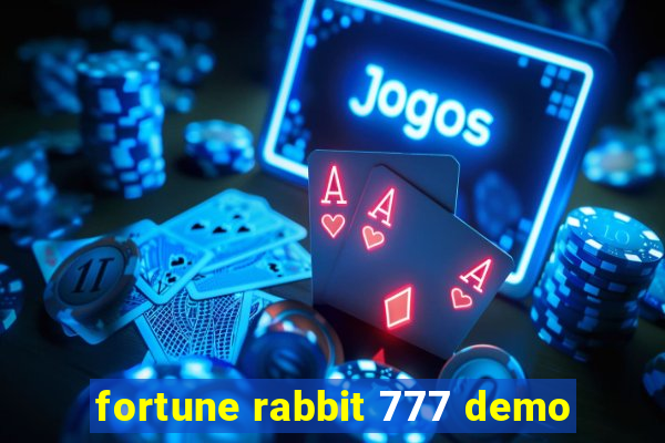 fortune rabbit 777 demo