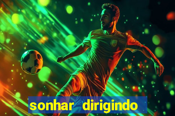 sonhar dirigindo carro jogo do bicho