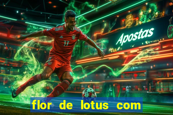 flor de lotus com lua tatuagem