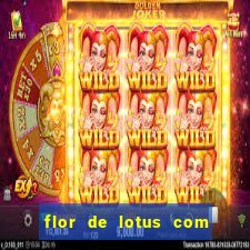 flor de lotus com lua tatuagem