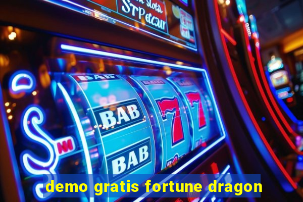 demo gratis fortune dragon