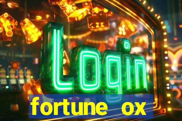 fortune ox horários pagantes