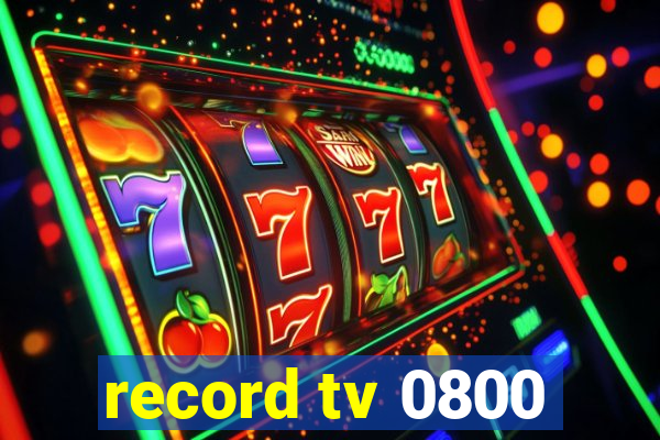 record tv 0800