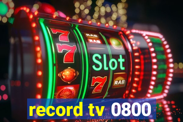 record tv 0800
