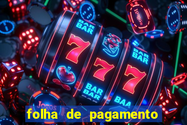 folha de pagamento para preencher word