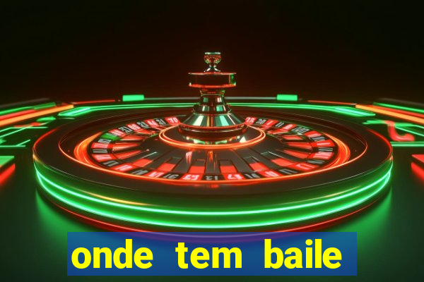 onde tem baile hoje em joinville