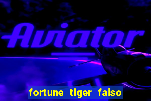 fortune tiger falso para brincar