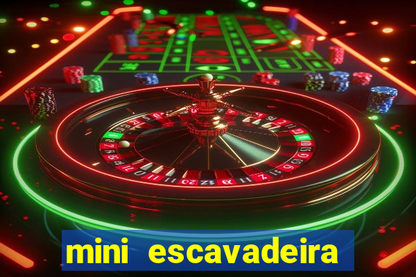 mini escavadeira aluguel rj