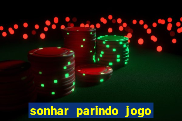 sonhar parindo jogo do bicho