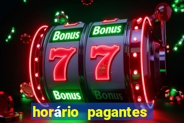 horário pagantes do fortune tiger