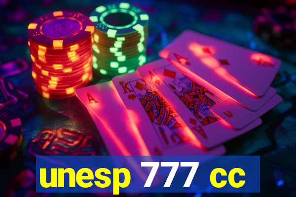 unesp 777 cc