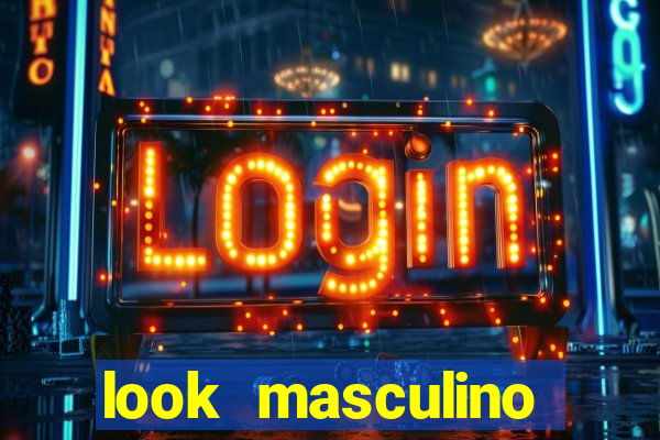 look masculino blazer cinza