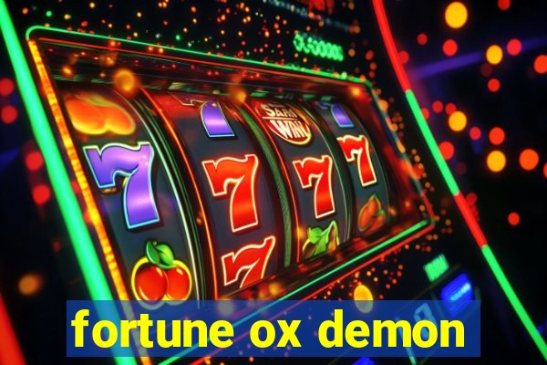 fortune ox demon