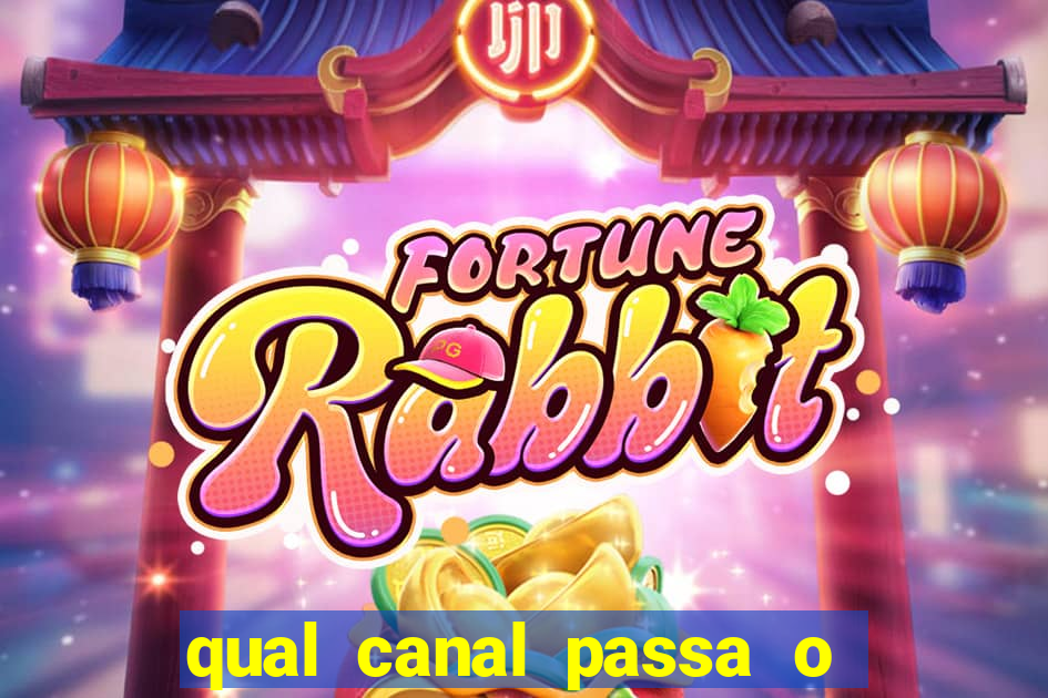 qual canal passa o jogo do inter hoje