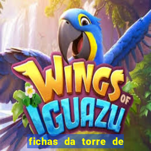 fichas da torre de londres para imprimir