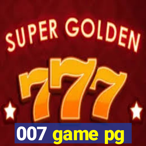 007 game pg