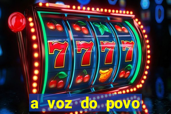a voz do povo santa luzia