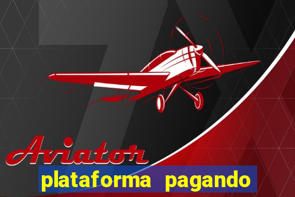 plataforma pagando no cadastro